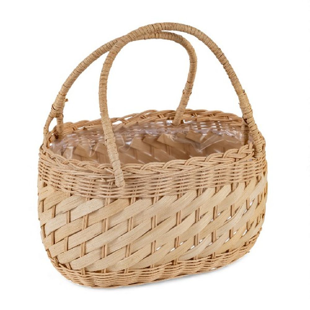 Корзина "Секвойя" D21*16*Н14НН25 см Светлый