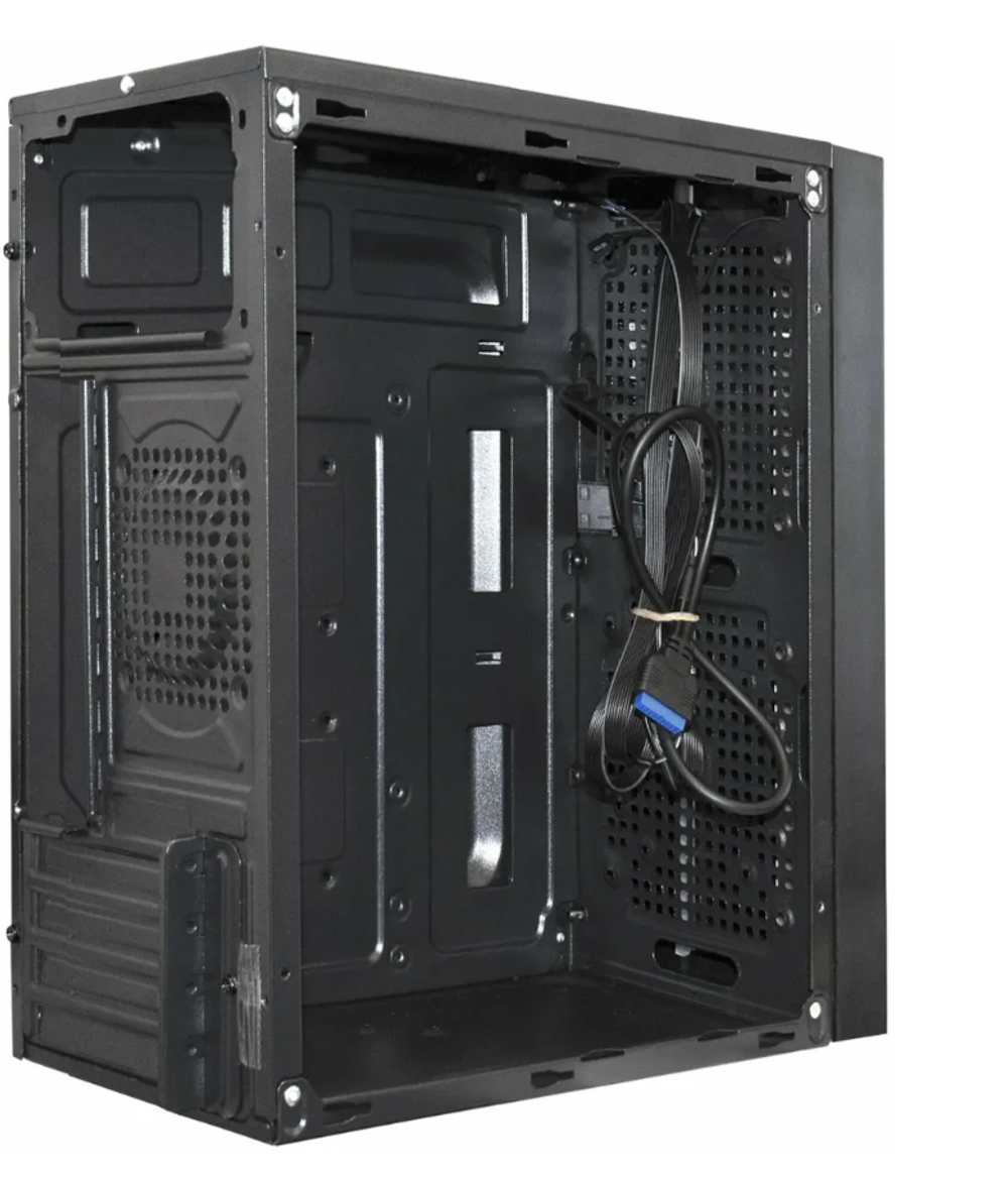Корпус с блоком питания ExeGate mEVO-9302-NPX700, черный (EX287886RUS)