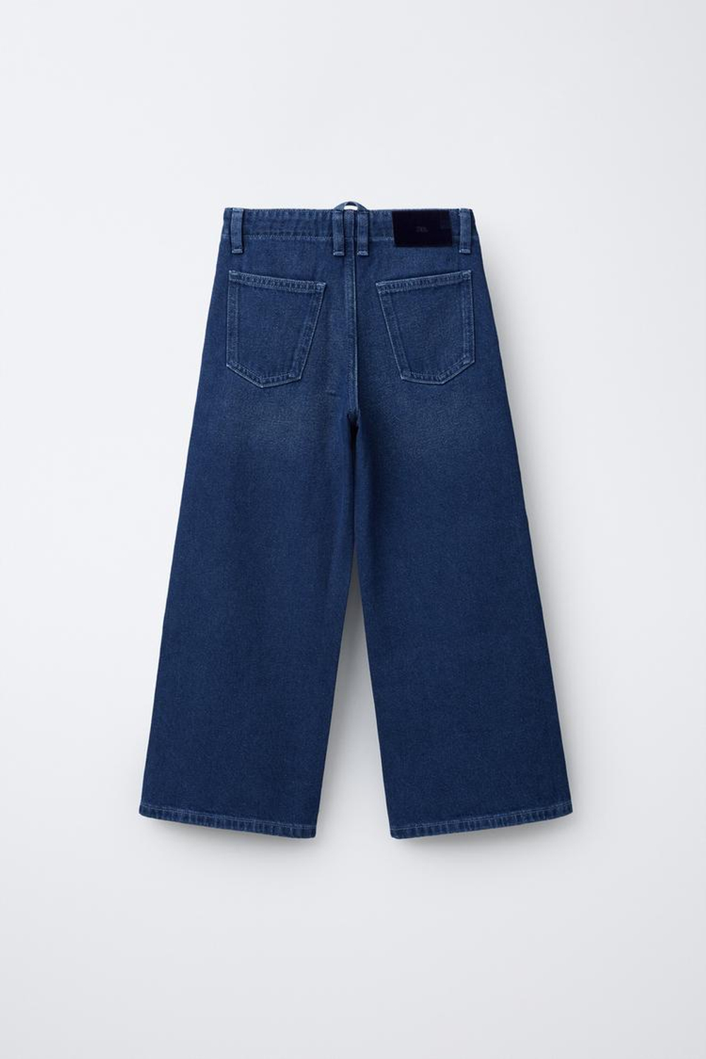 ZARA ДЖИНСЫ-КЮЛОТЫ, НЕОНОВЫЙ СИНИЙ