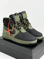 Кроссовки Nike LF 1 Duckboot на меху #B23 (зел.)