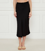 Сатиновая юбка DKNY - черный(DJ4K9510)