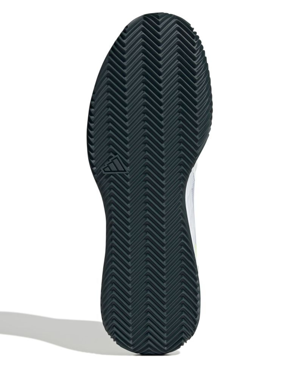 Мужские кроссовки теннисные Adidas Defiant Speed 2 M Clay - white/grey/lime