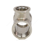 Тройник латунь никель переходной Ду 25х20х25 (1"х3/4"х1") ВР VALFEX VF.750.N.100.034.100