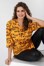 Туника (рубашка) Жанр-1 Виотекс ГОРЧИЧНЫЙ