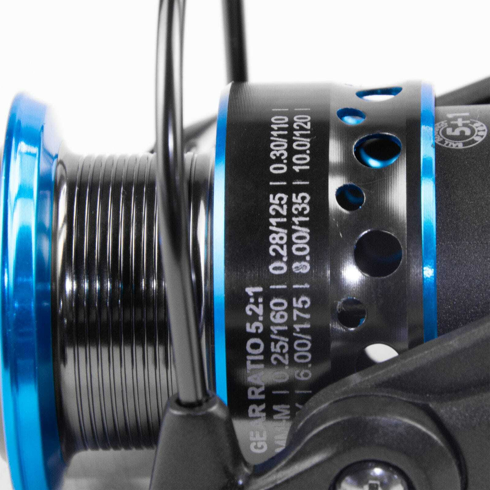 Безынерционная катушка фидерная 3000 Kaida Basker (5+1BB, мет.шпуля)