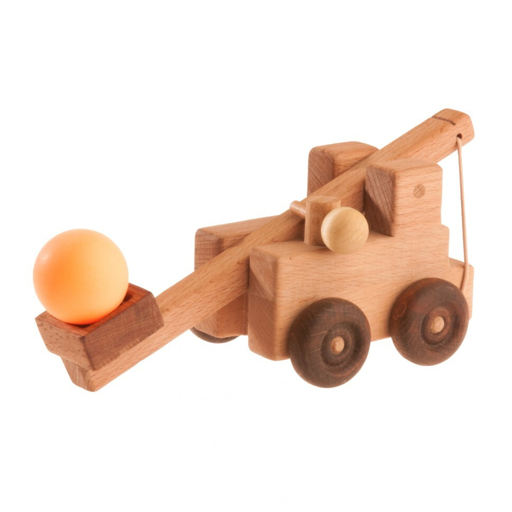 Машинка - катапульта Леснушки