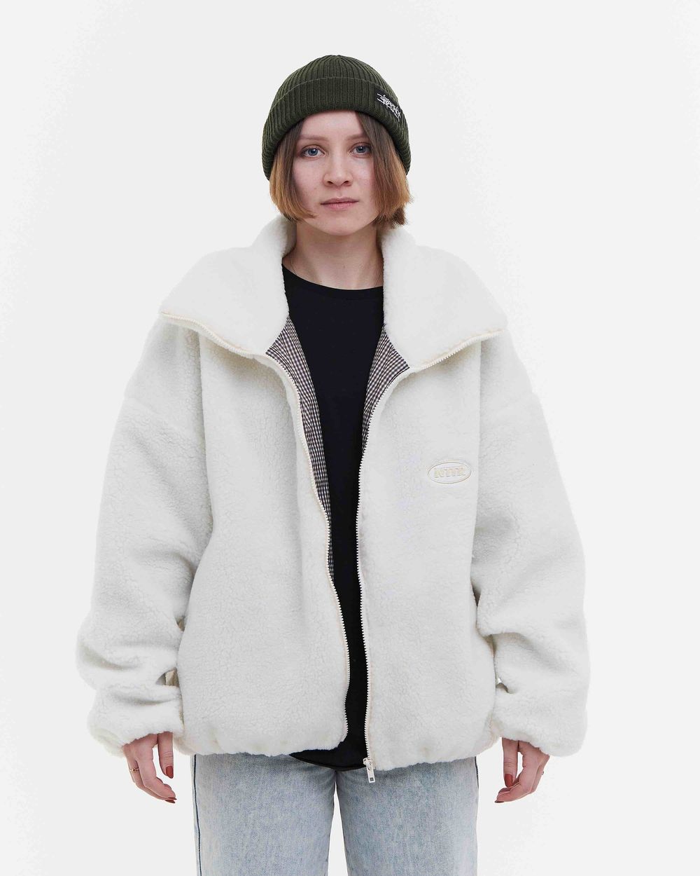 Куртка NTTR Coach Sherpa AW25 cream