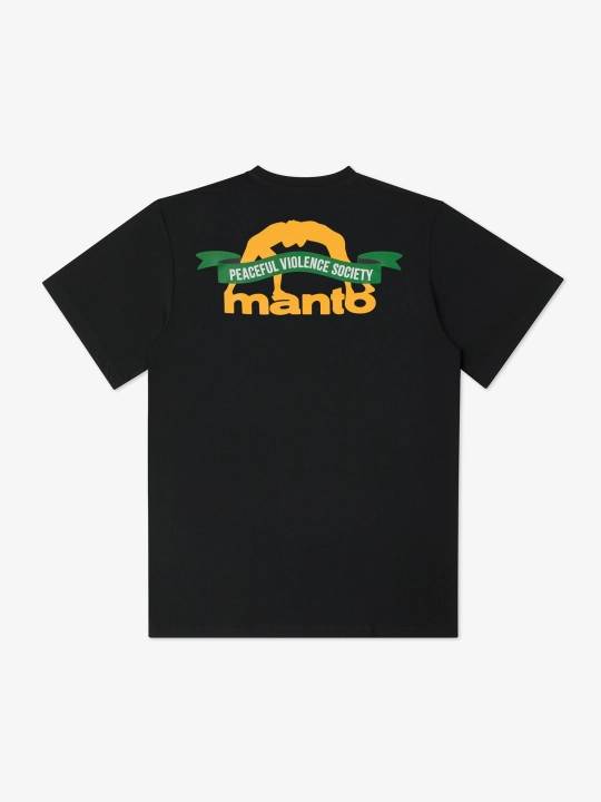 Футболка MANTO RIBBON чёрная