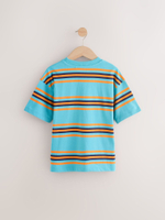 Футболка для мальчика Next AG3-613, Голубой, Оранжевый