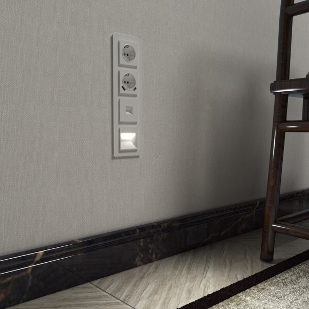 Розетка Ethernet RJ-45 (белый)