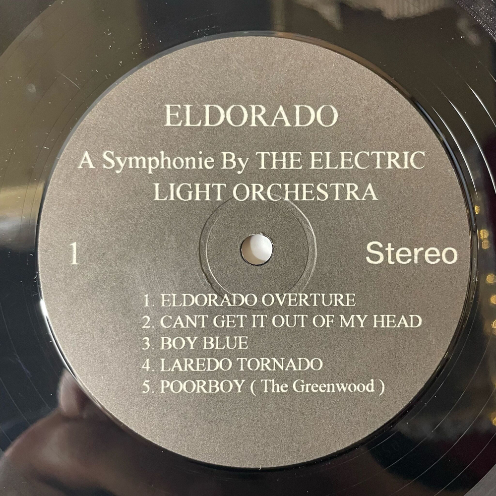 Винтажная виниловая пластинка LP ELO Electric Light Orchestra Eldorado (Россия 1993)
