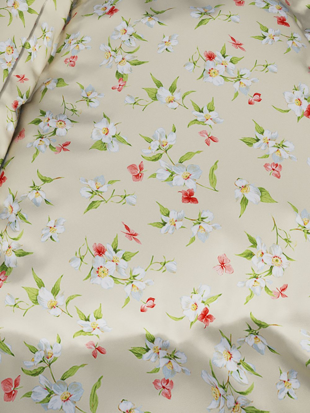 Пододеяльник перкаль Сказка "Жасмин" 2-спальный на молнии 175x215 см