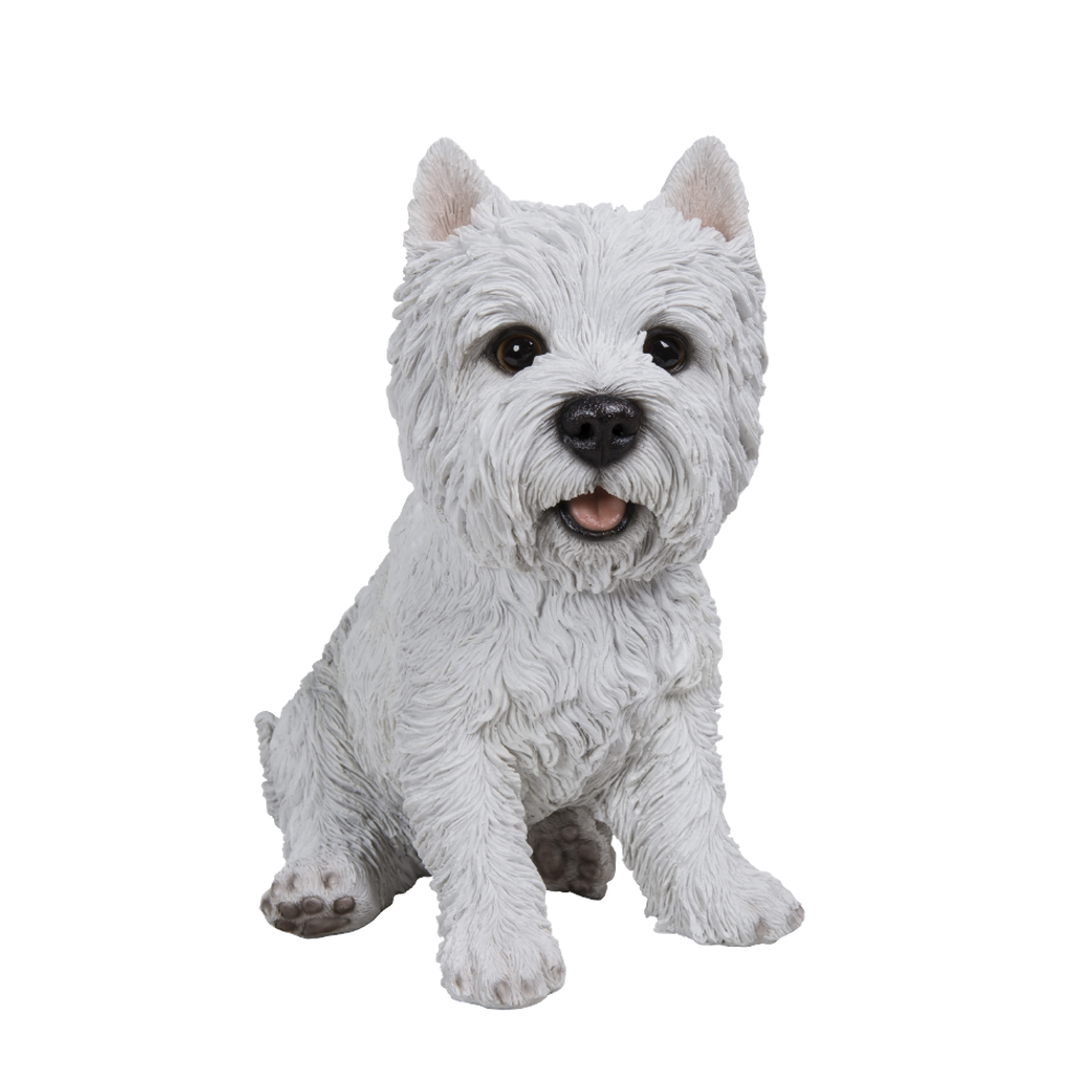 Hotant Статуэтка собаки породы ВестХайлэнд