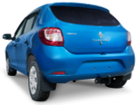 ТСУ для Renault Logan (2014-), Logan Stepway (2018-), Sandero (2014-), Sandero Stepway (2014-), шар A, 1000/75 кг. F.4712.001