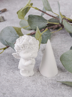 Статуэтка Ангел Валентин и подставка для колец