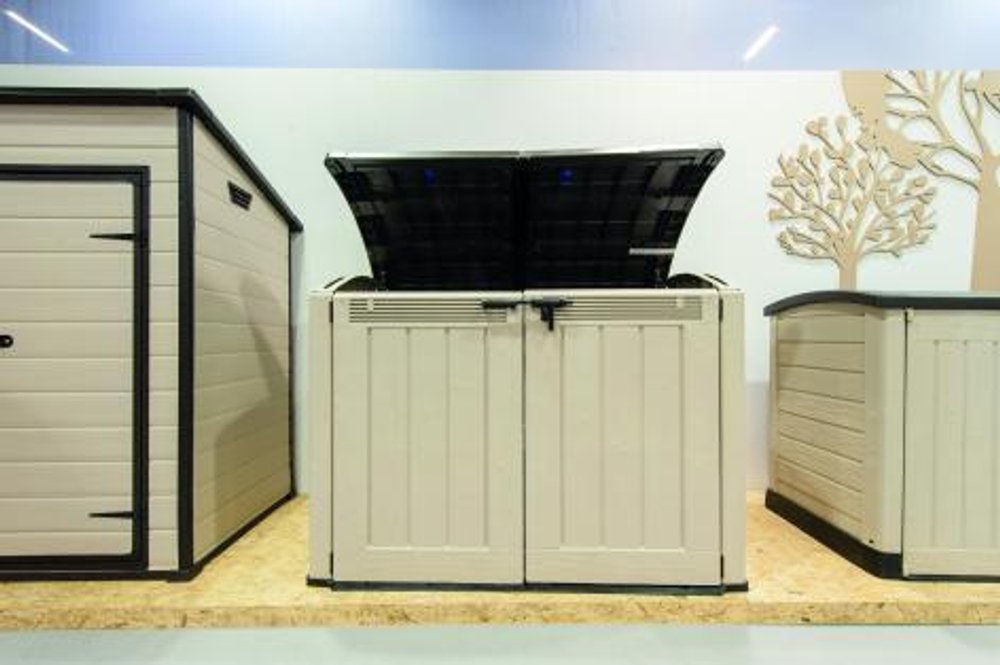 Садовый шкаф Keter Стор ит Аут Ультра (STORE-IT-OUT ULTRA) 2000 л, бежевый