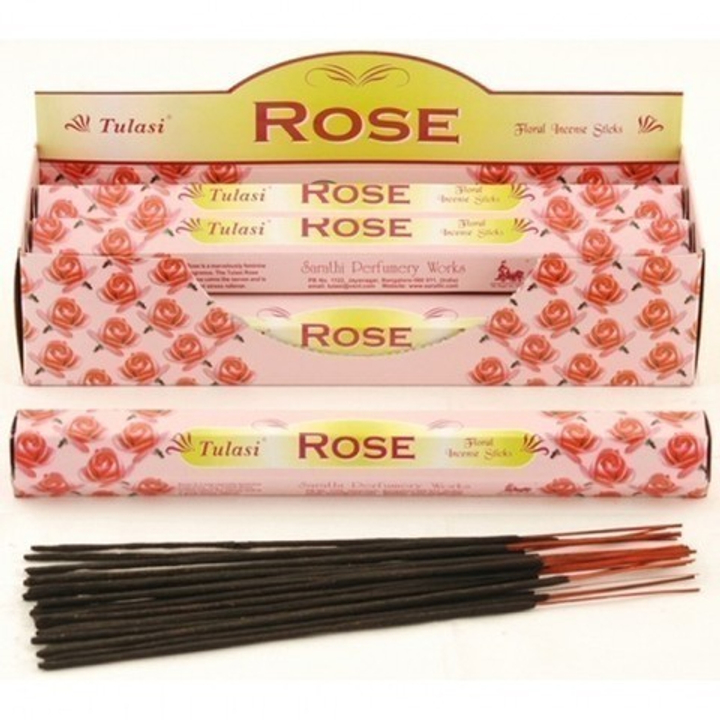 Tulasi Rose шестигранник Благовоние Роза