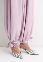 Брюки Аладдины лиловый