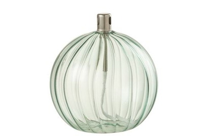 Масляная лампа  "Аква" шар большая 12x12x13см