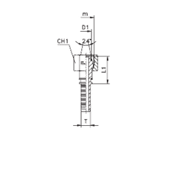 Фитинг DN 05 DKO-S (Г) 16x1.5 8