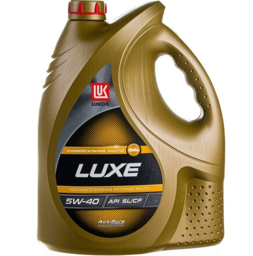Масло моторное Лукойл люкс LUKOIL LUXE 5W-40 SN/CF синтетическое 4л