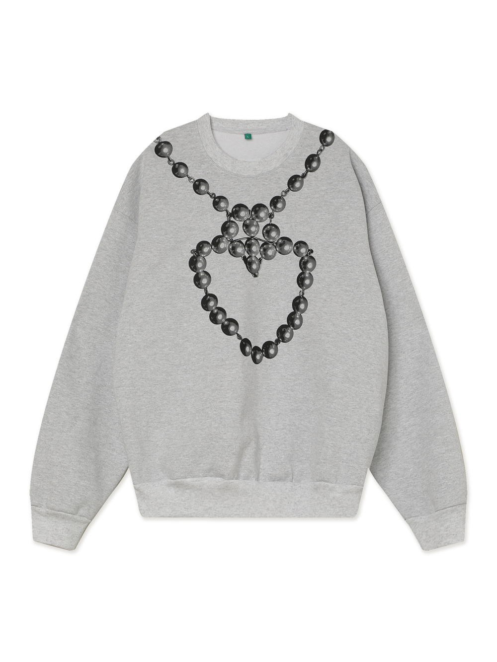 Мужская Толстовка B.eautiful X Leo Gon’do Heart Chain Crewneck