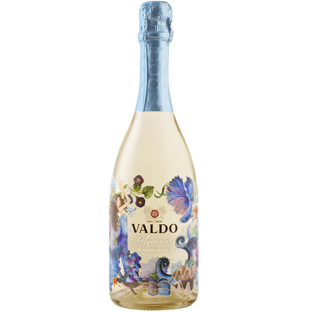 Игристой вино Valdo Aquarius Blanc De Blancs 0,75 л.