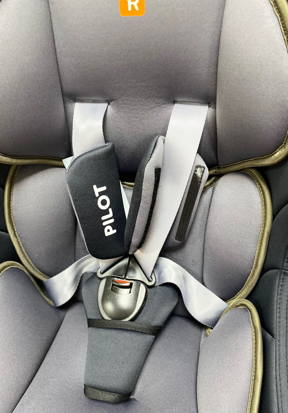 Автокресло Rant LB-777 "Pilot" Safety line (Lunar Black) группа 0-1 (0-18 кг)