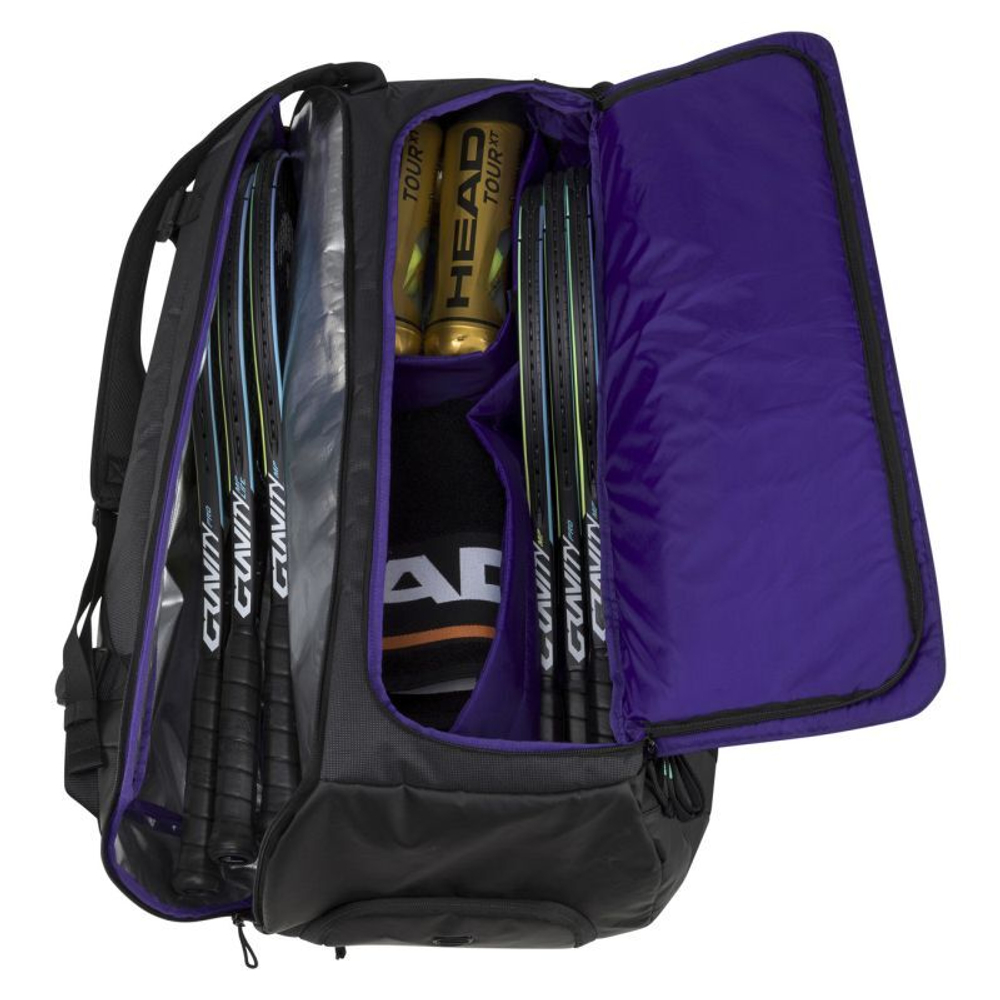 Сумка теннисная Head Gravity r-Pet Duffle Bag - black/mixed