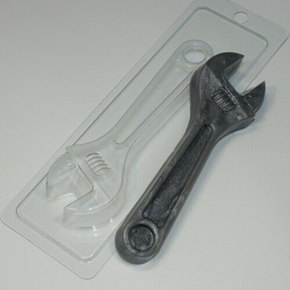 Форма пластиковая Ключ гаечный разводной 15 см.