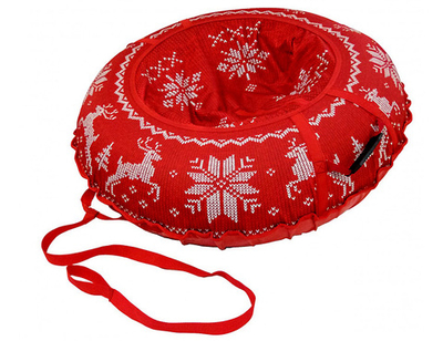 Санки-ватрушка МИТЕК Тюбинг 95 см (с орнаментом Олень).