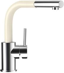 Смеситель Schock Nimbus, Cristadur хром/магнолия