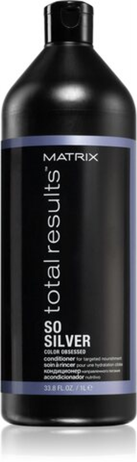 Matrix Total Results So Silver - кондиционер, нейтрализующий желтоватый оттенок /   1000  ml  / GTIN 3474636731152
