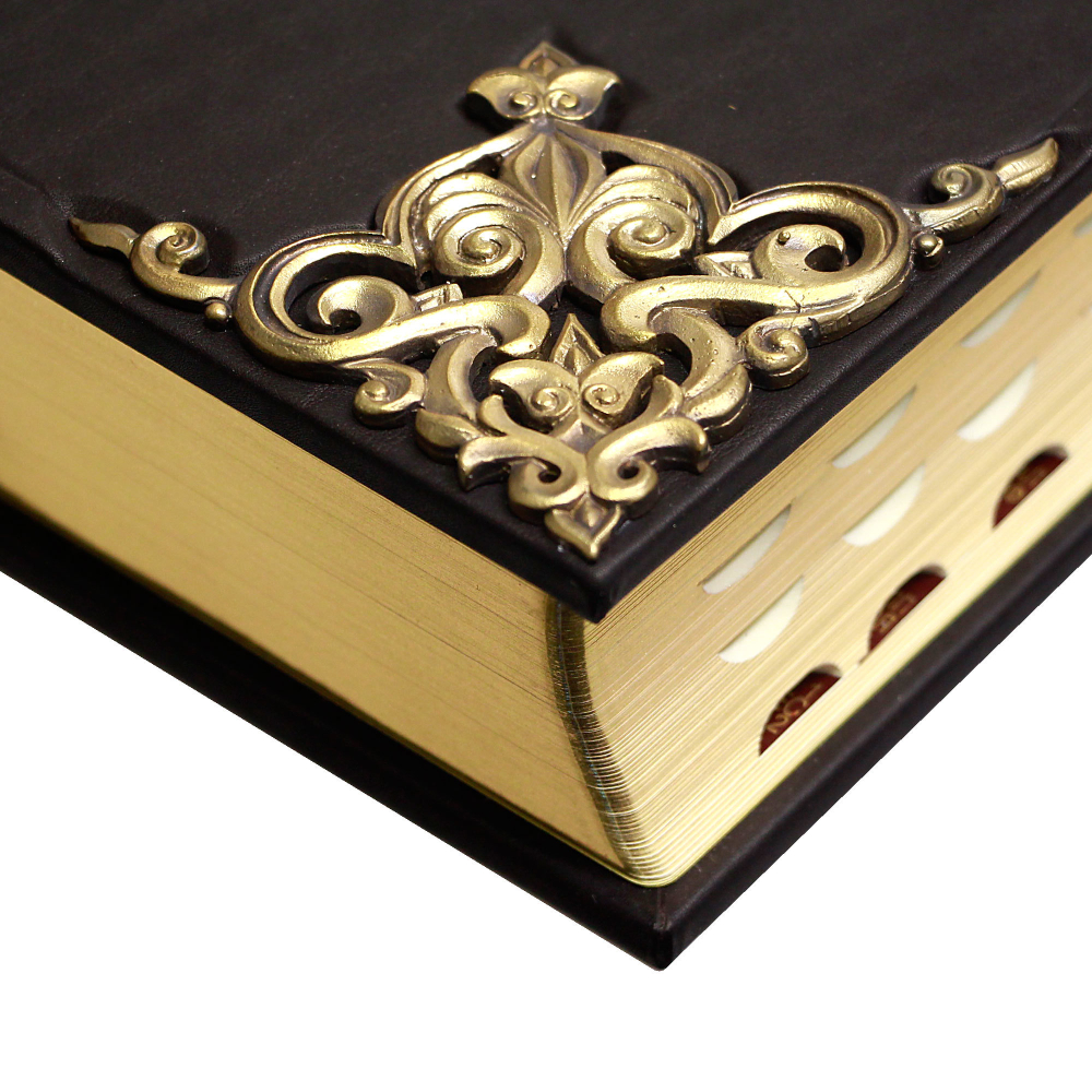 Библия большая с литьем