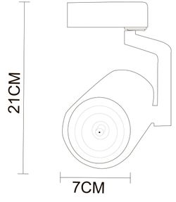 Трековый светильник Arte Lamp