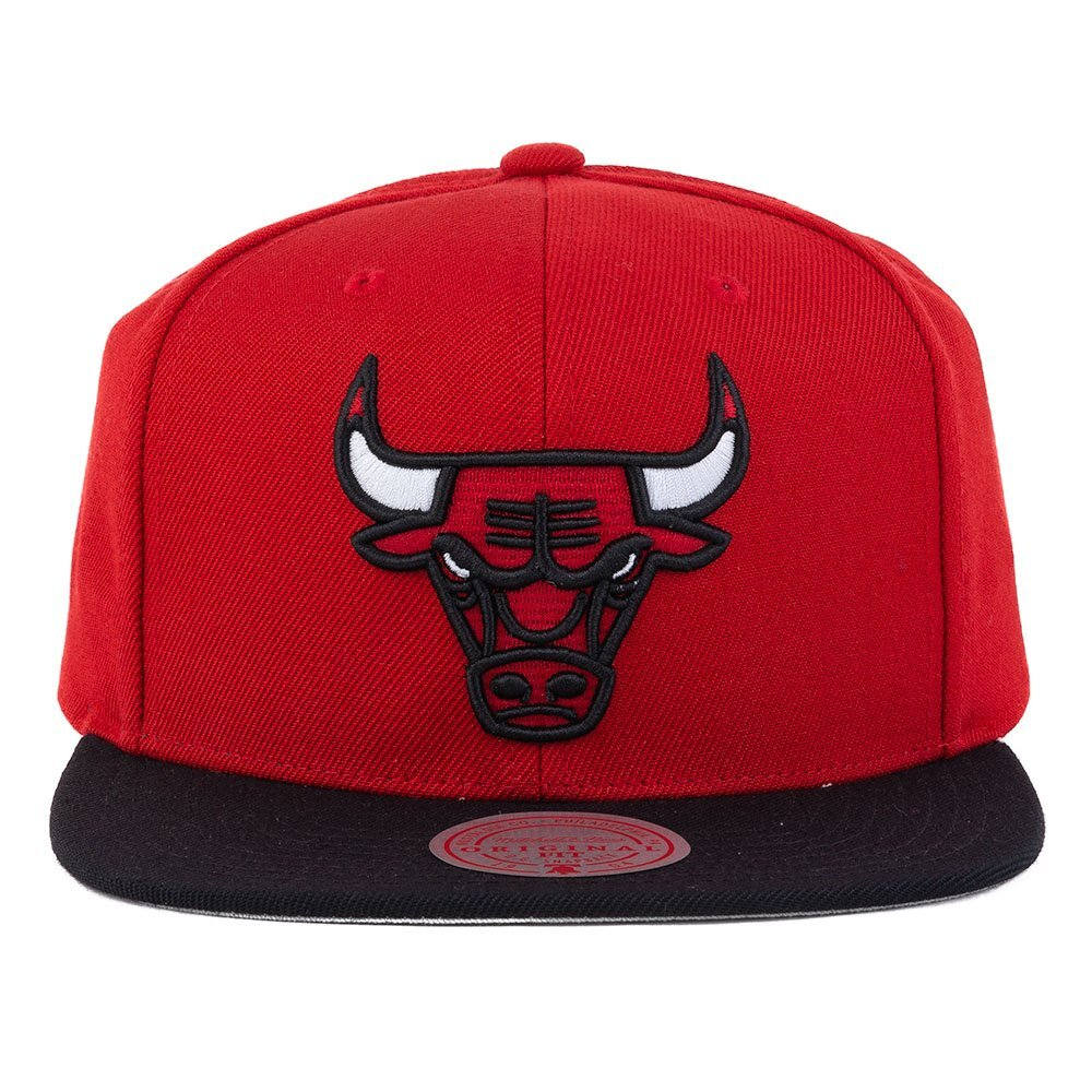 Баскетбольная кепка Mitchell & Ness Team 2 Tone 2.0 Snapback NBA Chicago Bulls