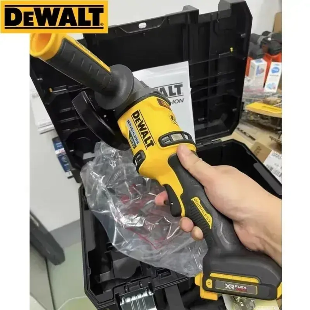 Dewalt DCG418 Безщёточная угловая мельница