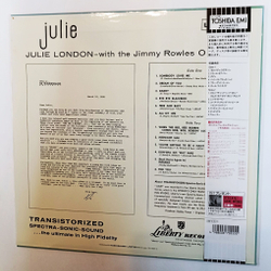 Винтажная виниловая пластинка LP Julie London Julie (Japan 1997)