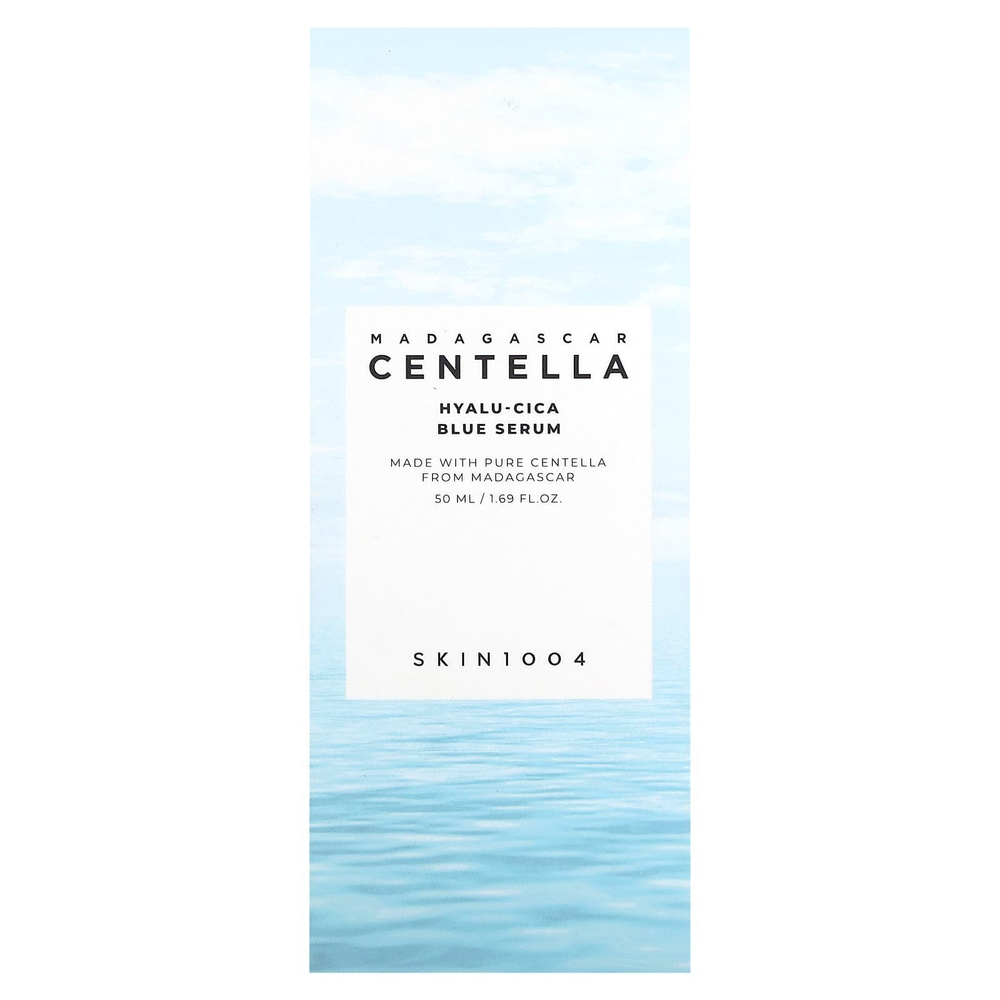 SKIN1004, Madagascar Centella, голубая сыворотка с гиалуроновой кислотой, 50 мл (1,69 жидк. унц.)