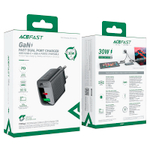 Сетевое зарядное устройство ACEFAST A98 PD30W GaN