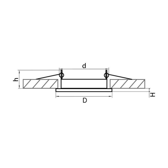Встраиваемый светильник Lightstar Tensio 212117