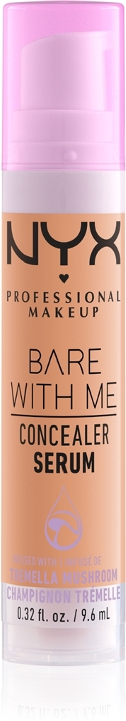 NYX Professional Makeup Bare With Me Concealer Serum - Увлажняющий консилер 2 в 1, 9,6 ml