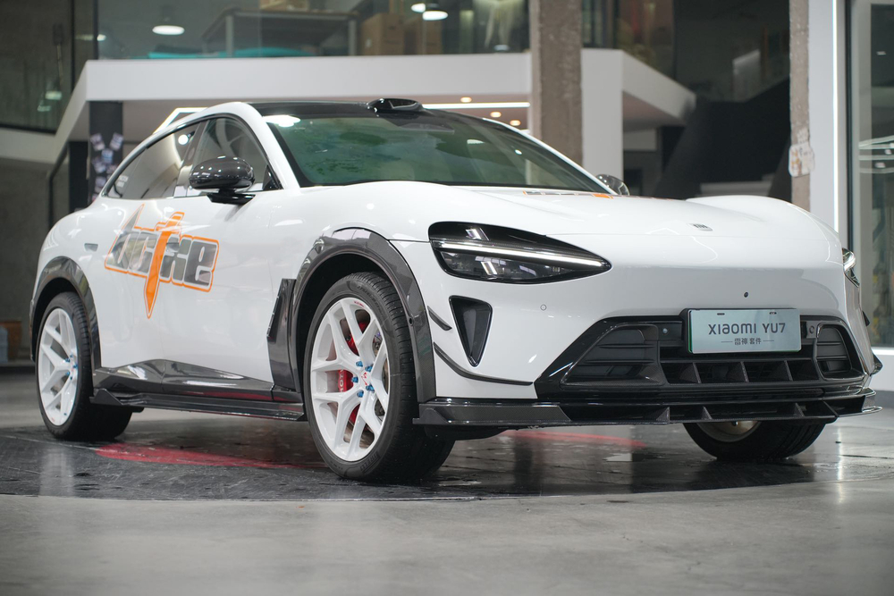 Карбоновый обвес для Xiaomi YU7 YU7 MAX 2024+ Ксяоми аэродинамический боди кит