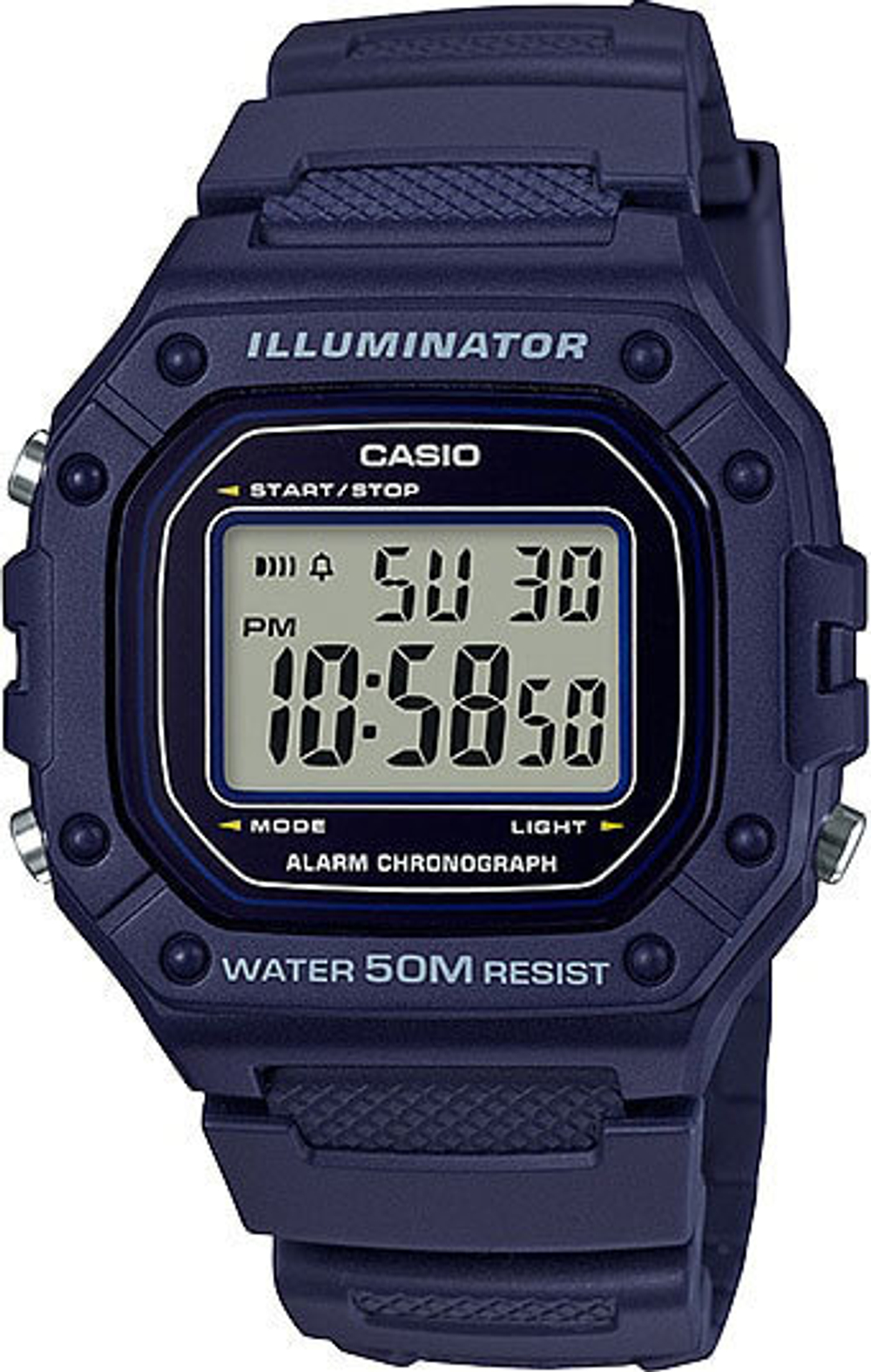 Японские наручные часы Casio Collection W-218H-2A