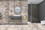 Глазурованный керамогранит End Rock Braccia 60x120 см 1.44 м² полированный цвет бежевый