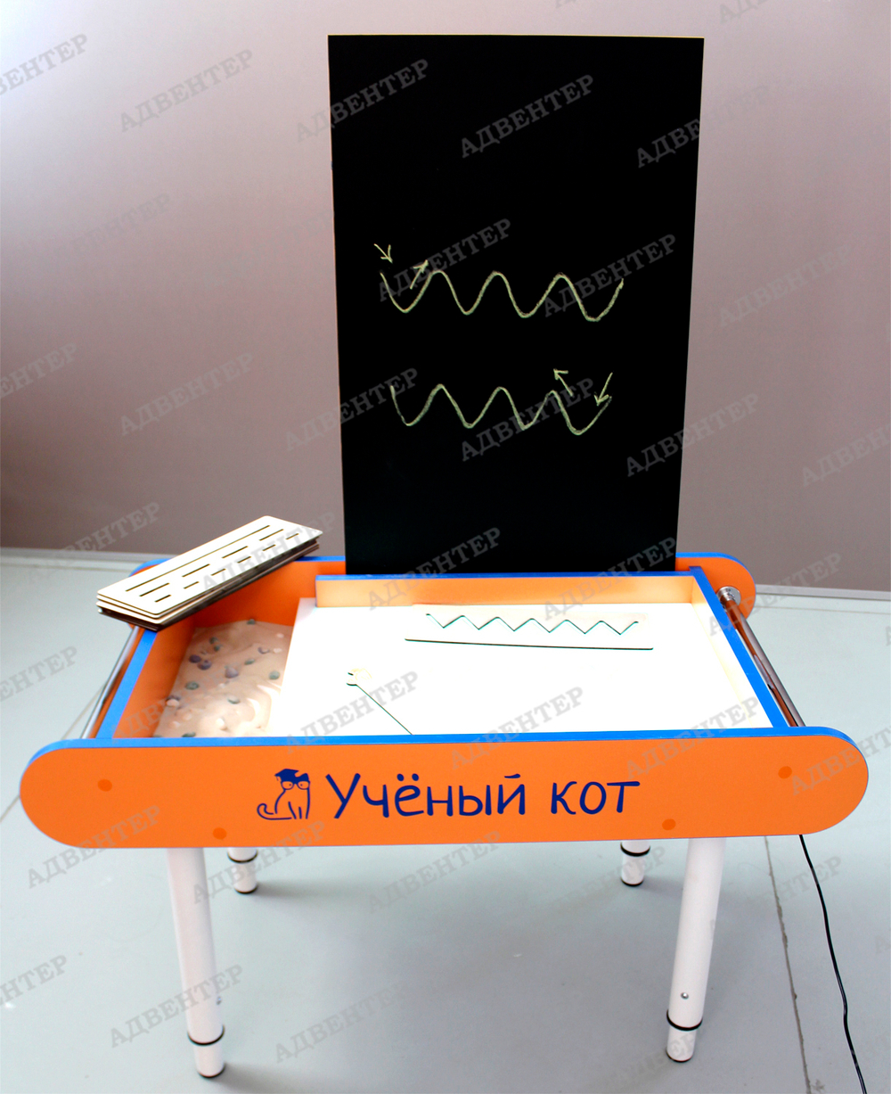 Комплект графомоторных трафаретов "Учёный кот"