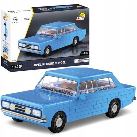 Конструктор пластиковый Cobi Opel Record C 1900 L - Опель Рекорд - 134эл. - Коби 24598