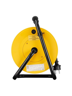 Удлинитель на катушке 4х30м с заземл. 16А IP44 Industrial plus УК30 3х1.5 термозащита IEK WKP15-16-04-30-44