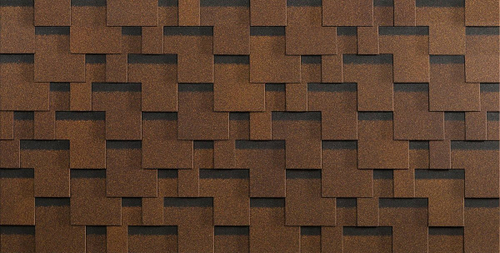 Черепица гибкая Технониколь Болеро терракота new