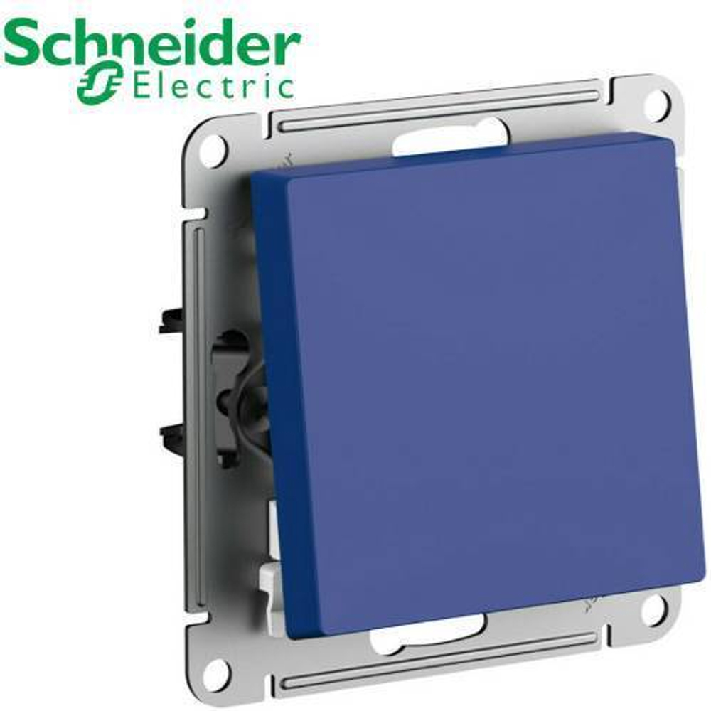 Переключатель 1-кл (аквамарин) AtlasDesign Schneider ATN001161